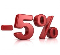 Антикризисное предложение - Скидка 5%